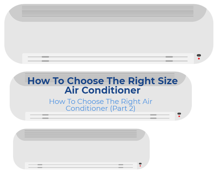 how to choose the right size air conditioner