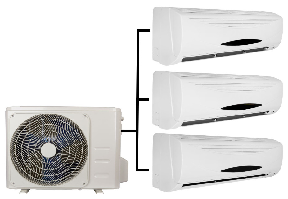 multi head split system air conditioner