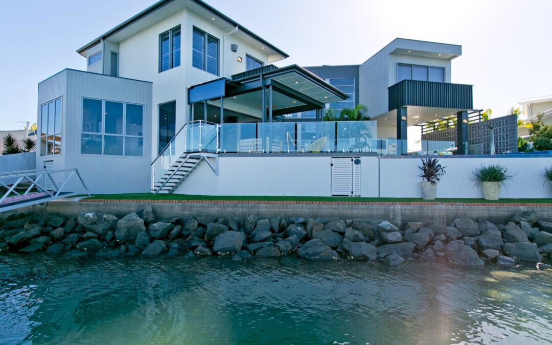 Architectural Modern Air Conditioning Project In Raby Bay